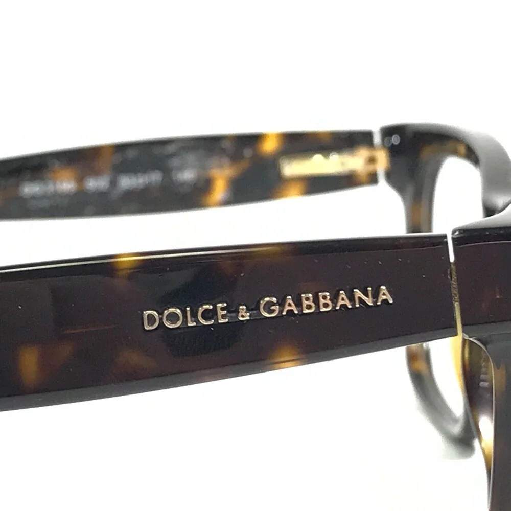 Dolce & Gabbana DG3199 502 Eyeglasses Frames Tortoise Round Cat Eye 53-17-140